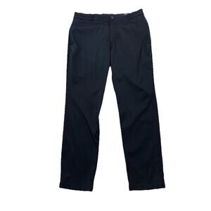 Nike Men's Flex Golf Pants Size 33 x 30" Inseam Black Adult Flat Front 61-9